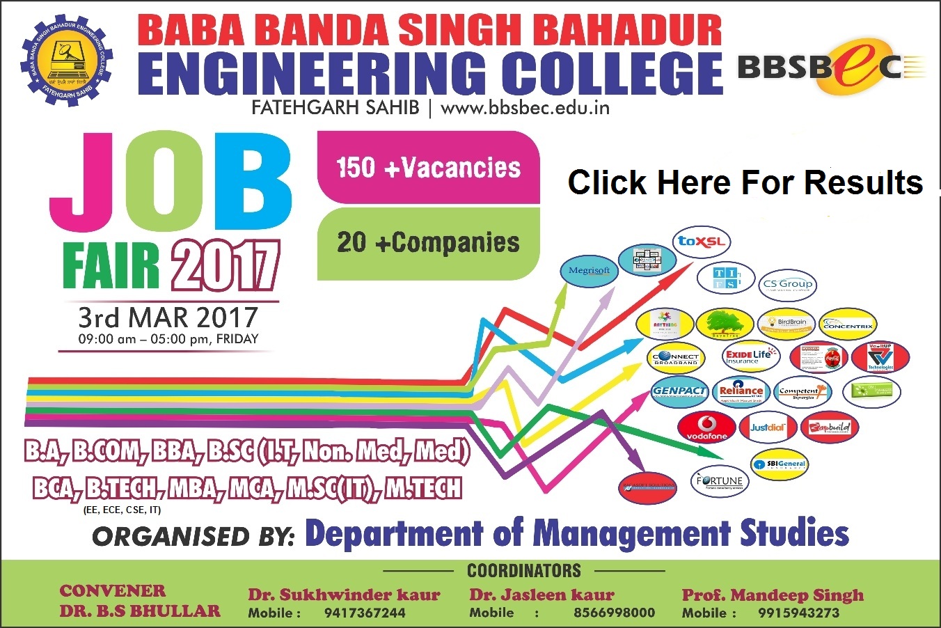 JOB FAIR 2017