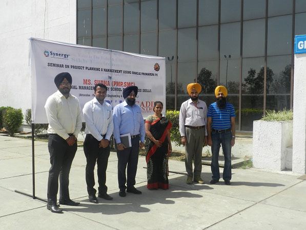 Seminar on Project Planning and Management using ORACLE (PRIMAVERA) Software