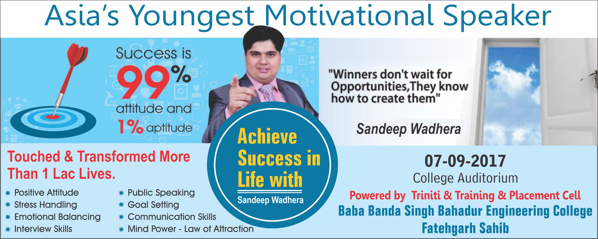 How to achieve success